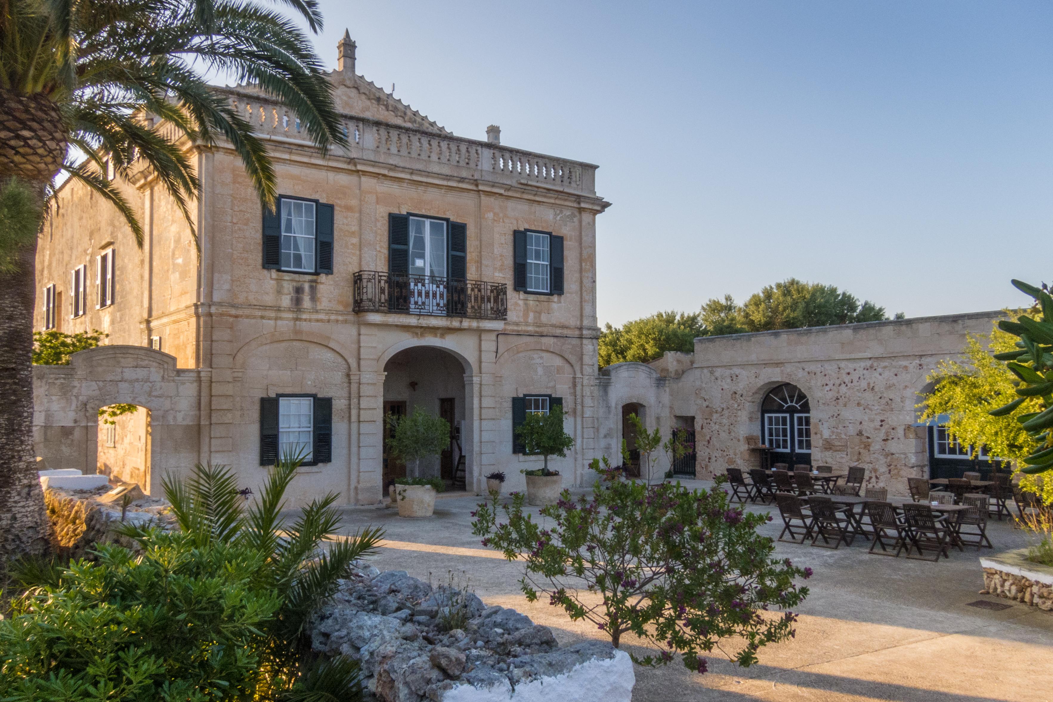 Alcaufar Vell Hotel Rural&Restaurant Sant Lluís Exterior foto