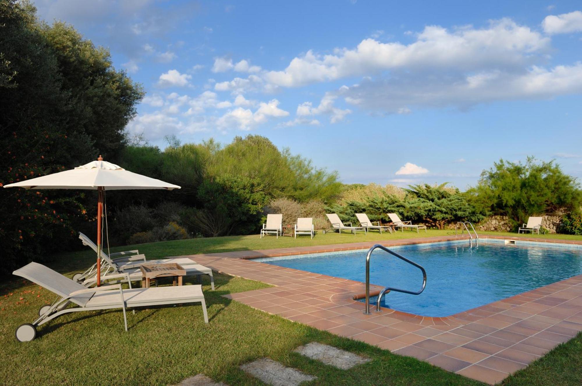 Alcaufar Vell Hotel Rural&Restaurant Sant Lluís Exterior foto