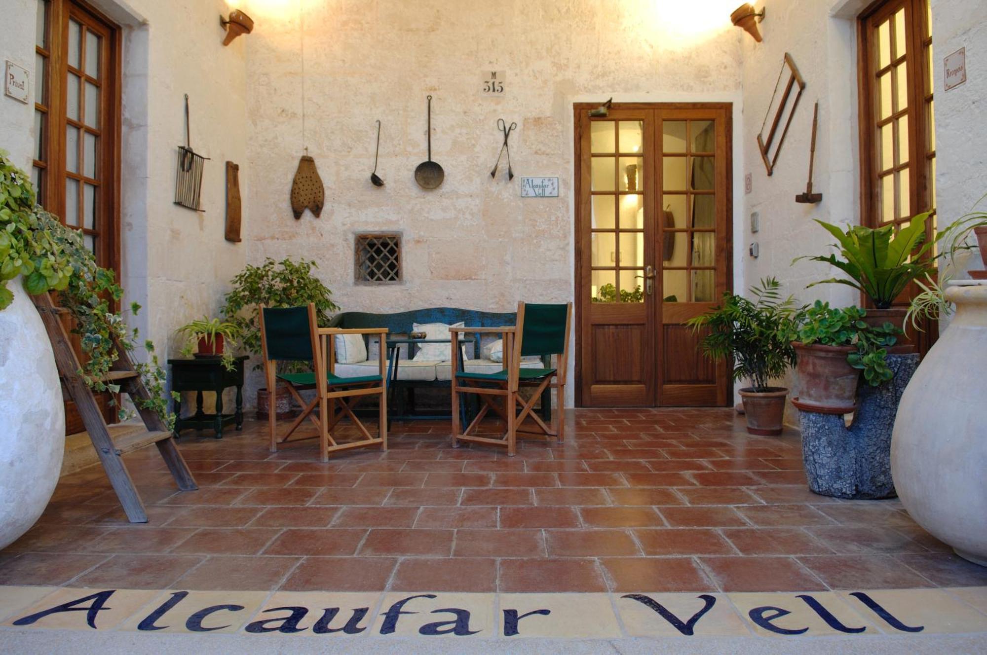 Alcaufar Vell Hotel Rural&Restaurant Sant Lluís Exterior foto